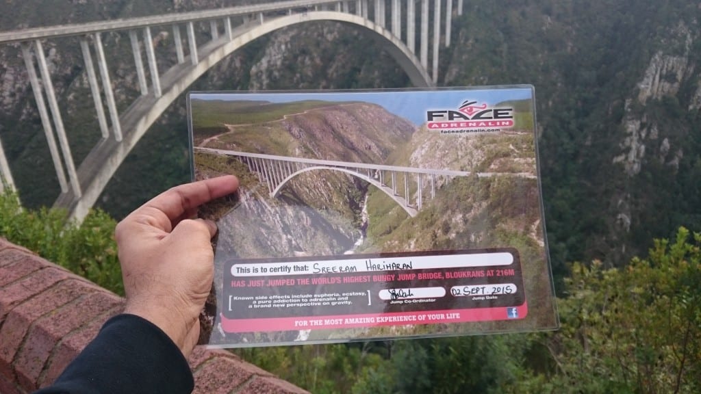 Bloukrans Bungee Jump