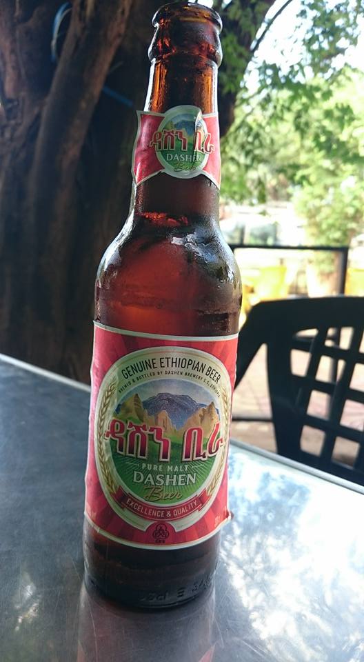 Dashen beer bottle from Dashen Brewery, Ethiopia