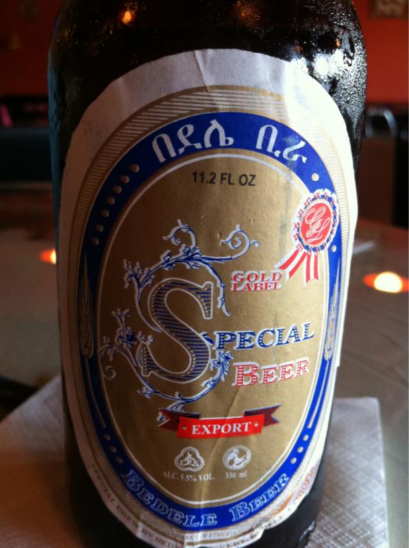 Bedele Special beer from Bedele Brewery, Ethiopia