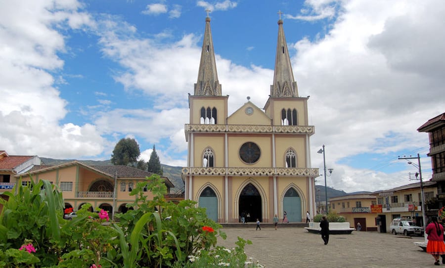 Chordeleg village, known for filigree jewellery, near Cuenca
