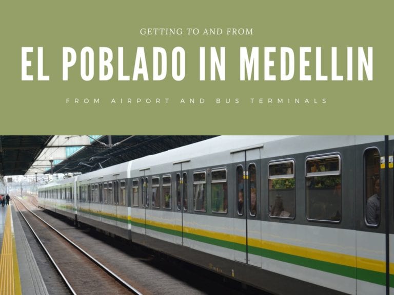 Medellin Airport Bus Terminal El Poblado