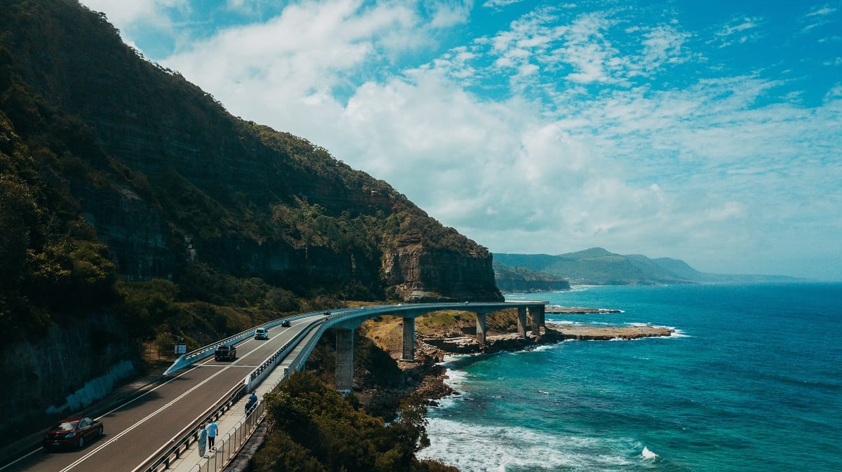 Legendary Pacific Coast road trip in eastern Australia