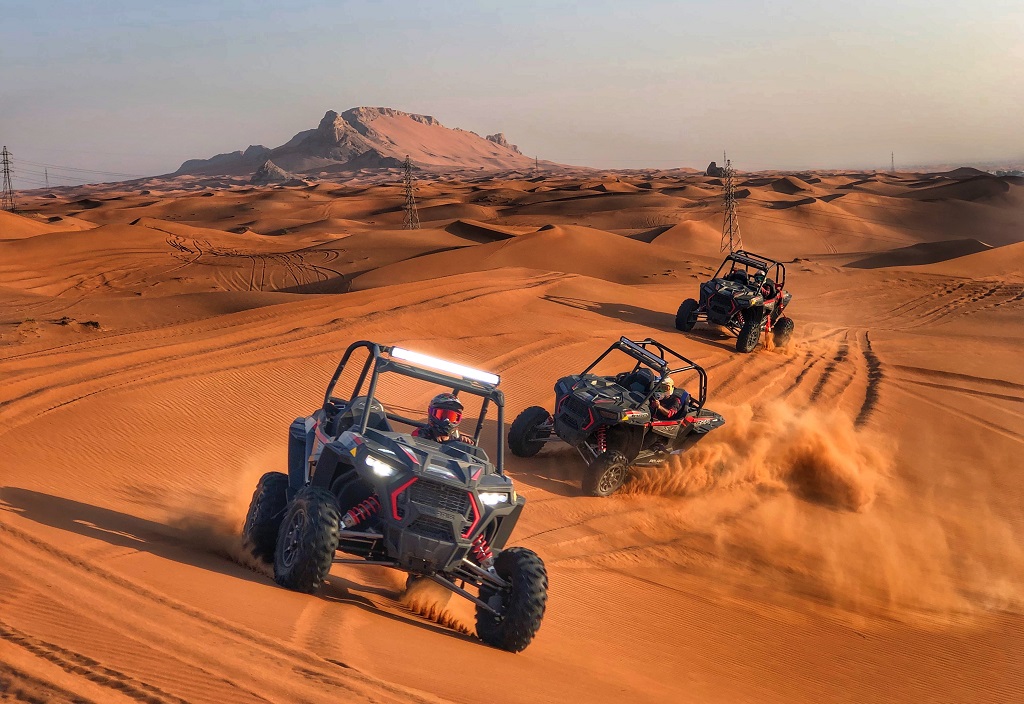 Buggy rental in Dubai desert