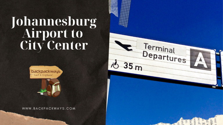 Johannesburg Airport to City Center