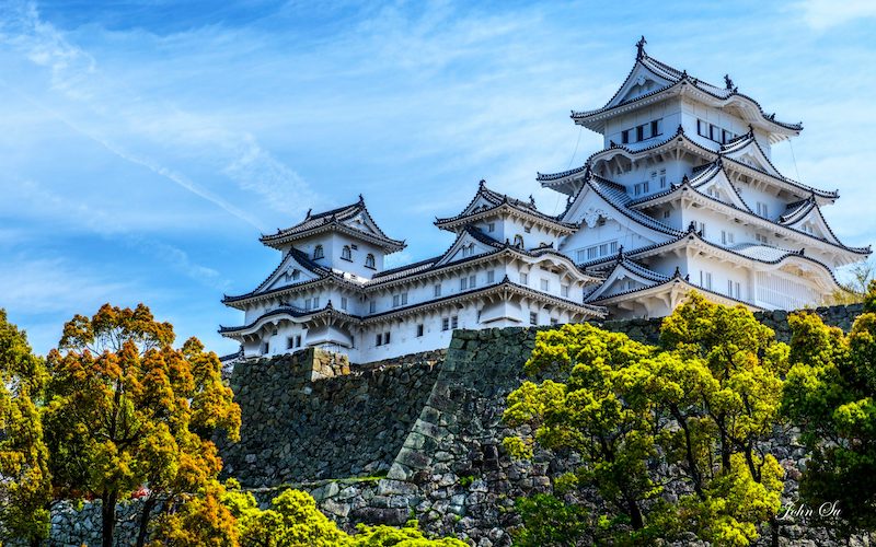 Traditional Japanese street, a highlight on Japan travel websites