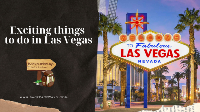 exciting things to do in Las Vegas
